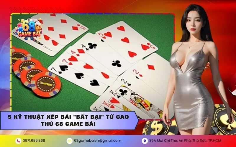 5 Kỹ Thuật Xếp Bài "Bất Bại" Từ Cao Thủ 68 Game Bài