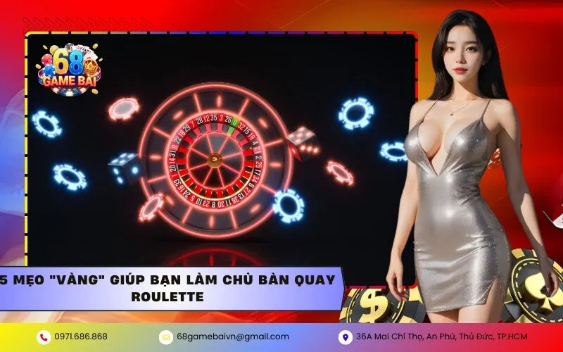 5 Mẹo "vàng" giúp bạn làm chủ bàn quay Roulette